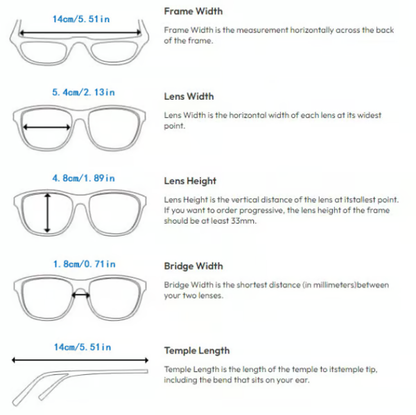 WOMEN'S DIAMOND RIMLESS ANTI-BLUE LIGHT PRESBYOPIA GLASSES