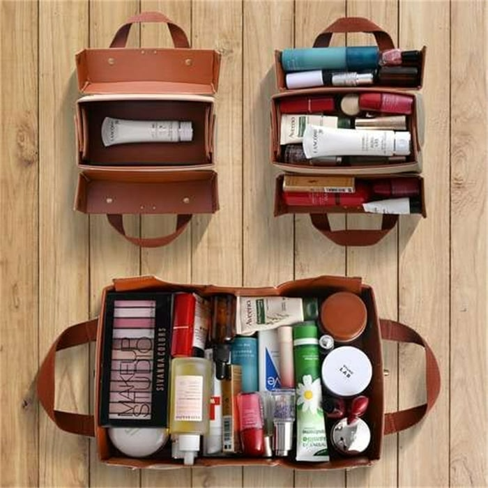 🎁Women's Holiday Gifts 🔥Portable Leather Storage Bag
