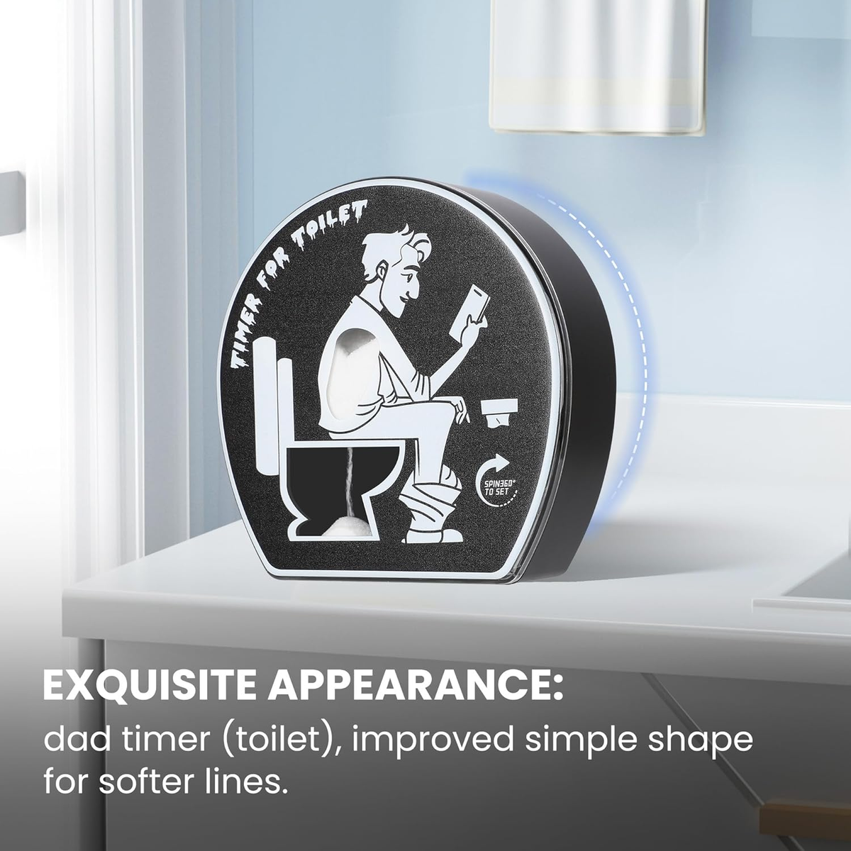 💝Funny Gifts for Men 🤩Toilet Timer