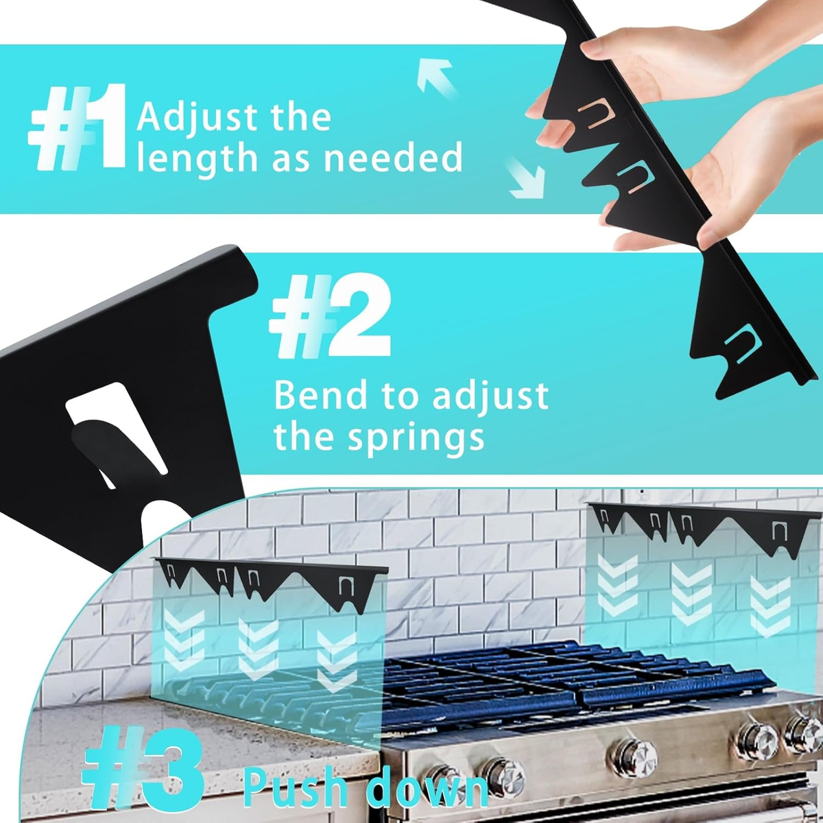 💥Hot Sale 💫2 Pack Stove Gap Filler Easy Retractable