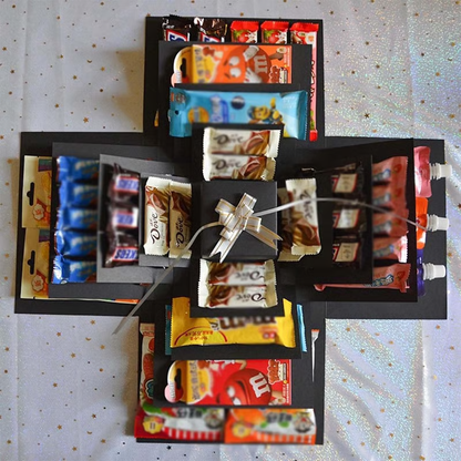 🎅💸 2025 Creative Christmas Gift Box🎁5-Story Surprise Explosion Gift Box with Ribbon