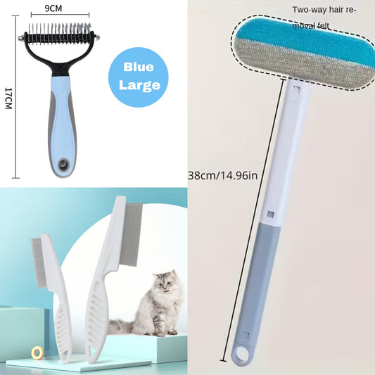 🐱Pet Products 🐱3-Piece Multi-Purpose Pet Hair Remover Set